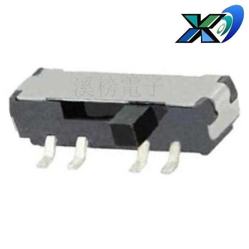 侧拨拨动开关三段  小型滑动开关三档  侧拨贴片拨码开关三位