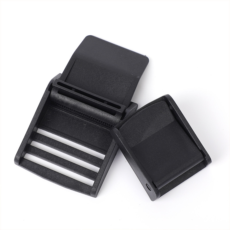 Accesorios de equipaje disponibles en stock hebilla de presión de cinta 1.5-5.0cm hebilla de presión de correa de bolsa hebilla de pico de pato de plástico hebilla antideslizante image 3