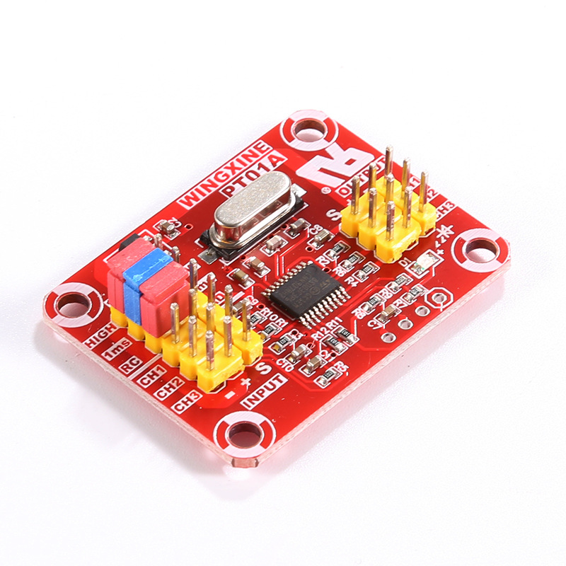 PT01A舵机信号转电压和PWM信号模拟电压信号转舵机信号遥控0V-5V