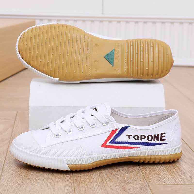 Dabowen Men's and Women's Martial Arts Training Shoes, Lightweight Canvas Shoes, Student Physical Examination Shoes, Non-Slip and Wear-Resistant Morning Exercise Running Shoes Dabowen Men's and Women's Martial Arts Training Shoes, Lightweight Canvas Shoes, Student Physical Examination Shoes, Non-Slip and Wear-Resistant Morning Exercise Running Shoes