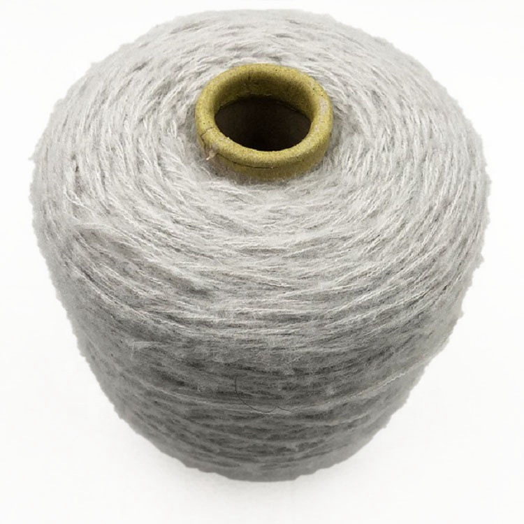 厂家供应4.3支喷毛纱针织纱线 毛衣帽子围巾线毯专用纱花式纱