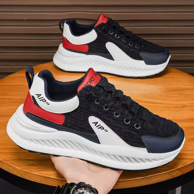 Мужские кроссовки весна 2025, мягкая подошва, удобные, низкие, дышащие, молодежная мода, универсальные, тонкие, повседневные