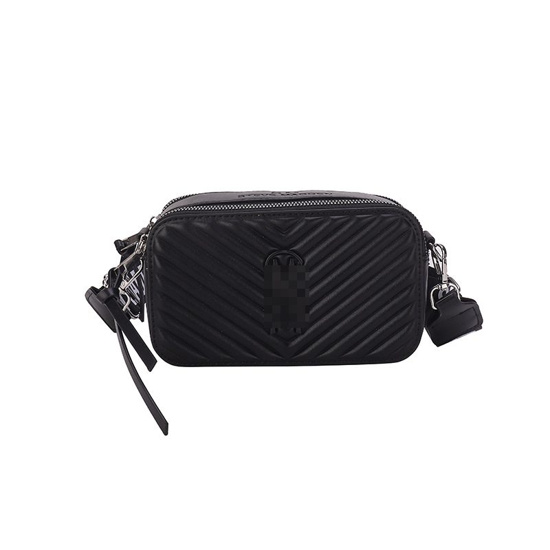 Bolso de hombro transfronterizo, moda femenina, bolso de cámara, letras, diseño de nicho, bolso de mensajero casual de todo fósforo