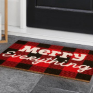 Alfombra de elemento de tema de verano transfronterizo alfombra de puerta de entrada antideslizante alfombra de entrada de cocina de baño absorbente