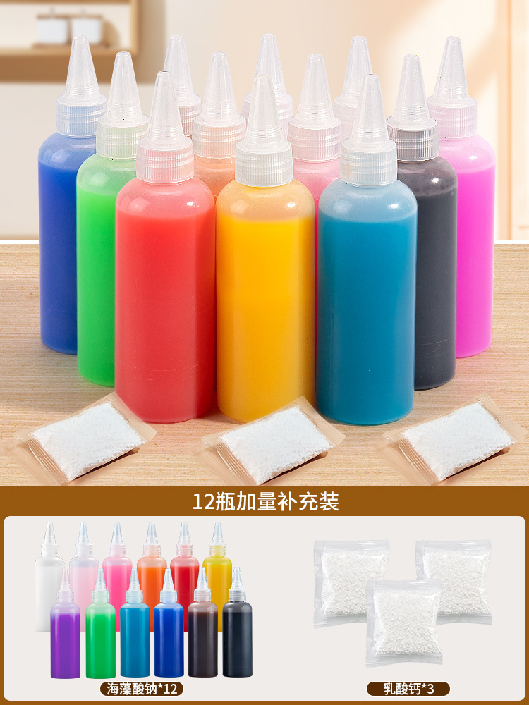 Niños en casa pueden cocinar mesa de comedor de agua baby diy hecha a mano mágica agua genio juguetes de cocina regalo de acertijo