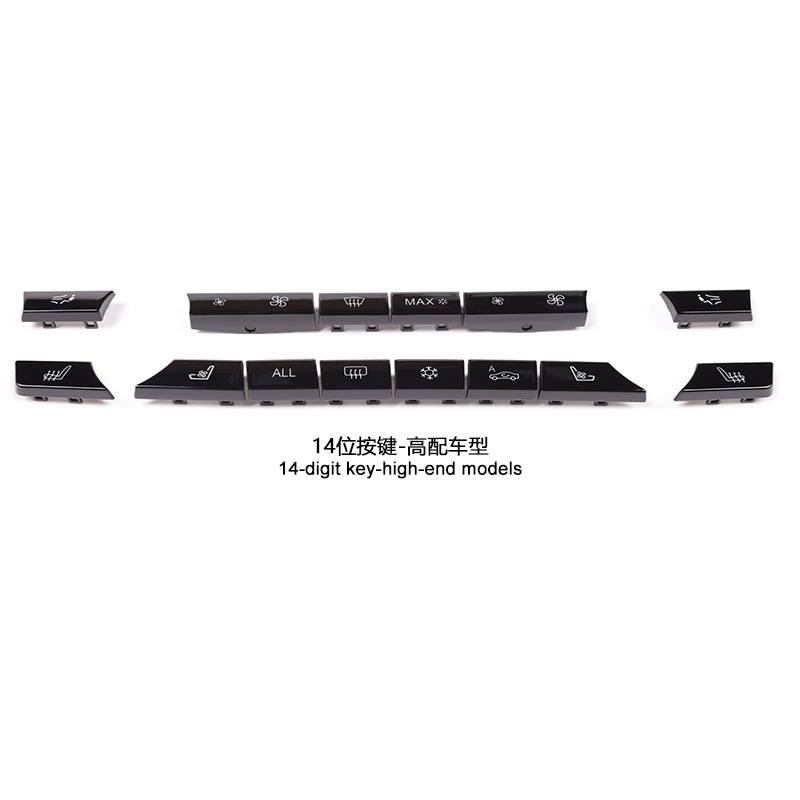 Adecuado para BMW Serie 5 Serie 6 Serie 7 aire acondicionado botón 520 525 530 730 74i interruptor botón