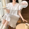 Skirt S-4955#-fixed chest pad