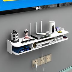 ルーターの棚は穴を開けないでください。テレビのセットトップボックスのwifiブラケットは家庭用リビングルームの壁に収納して置きます。