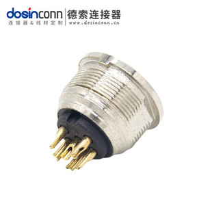 Supply M16 waterproof female straight Aviation plug connector