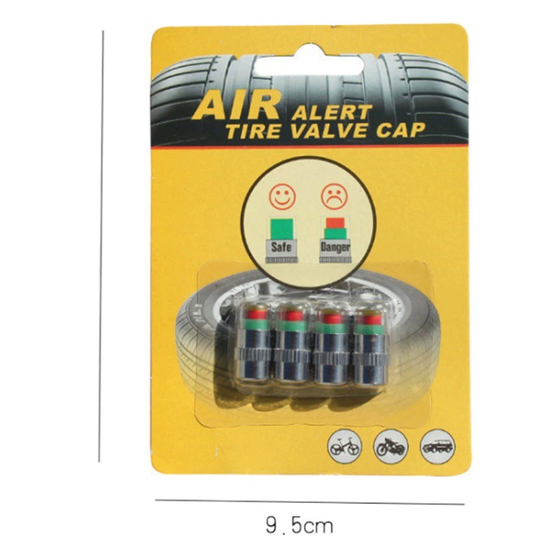 Автомобильная крышка контроля давления в шинах визуальная сигнализация давления в шинах детектор давления в шинах крышка обнаружения шин 4 установлена