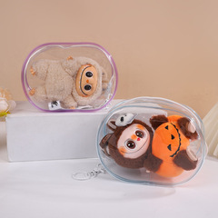 18cm ベビーバッグ ラブブー ポップマート ベビーウォーキングバッグ 高透明立体ベビーバッグ フィギュア ブラインドボックス ディスプレイ収納