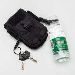 In stock wholesale tactical camouflage waist bag waterproof multifunctional outdoor mobile phone bag hanging bag Thunder waist bag accessory bag