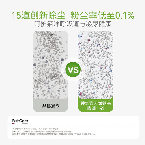 Bentonite cat litter 20 catties natural Na-based mixed cat litter tofu litter deodorizing low dust 10 kg cat supplies