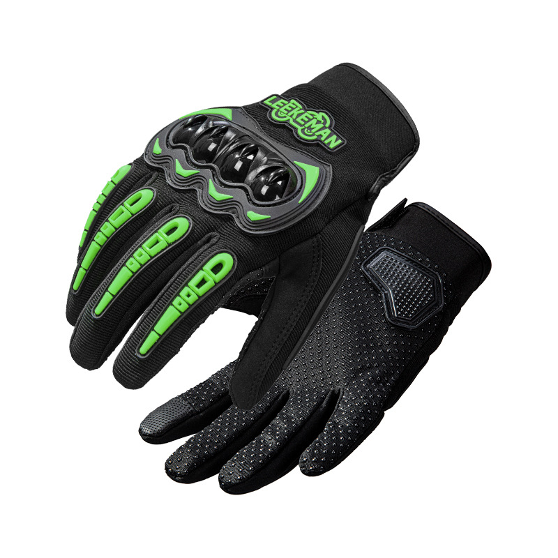 Guantes de motocicleta con pantalla táctil para hombres cuatro estaciones antideslizantes generales al aire libre gruesa protección de equipos de locomotoras deportivas