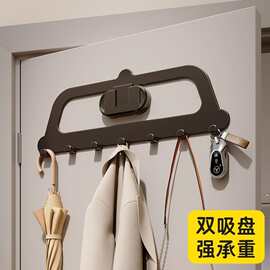 挂衣钩衣服收纳神器门上背式挂架置物架免打孔卧室背后钩门后挂钩