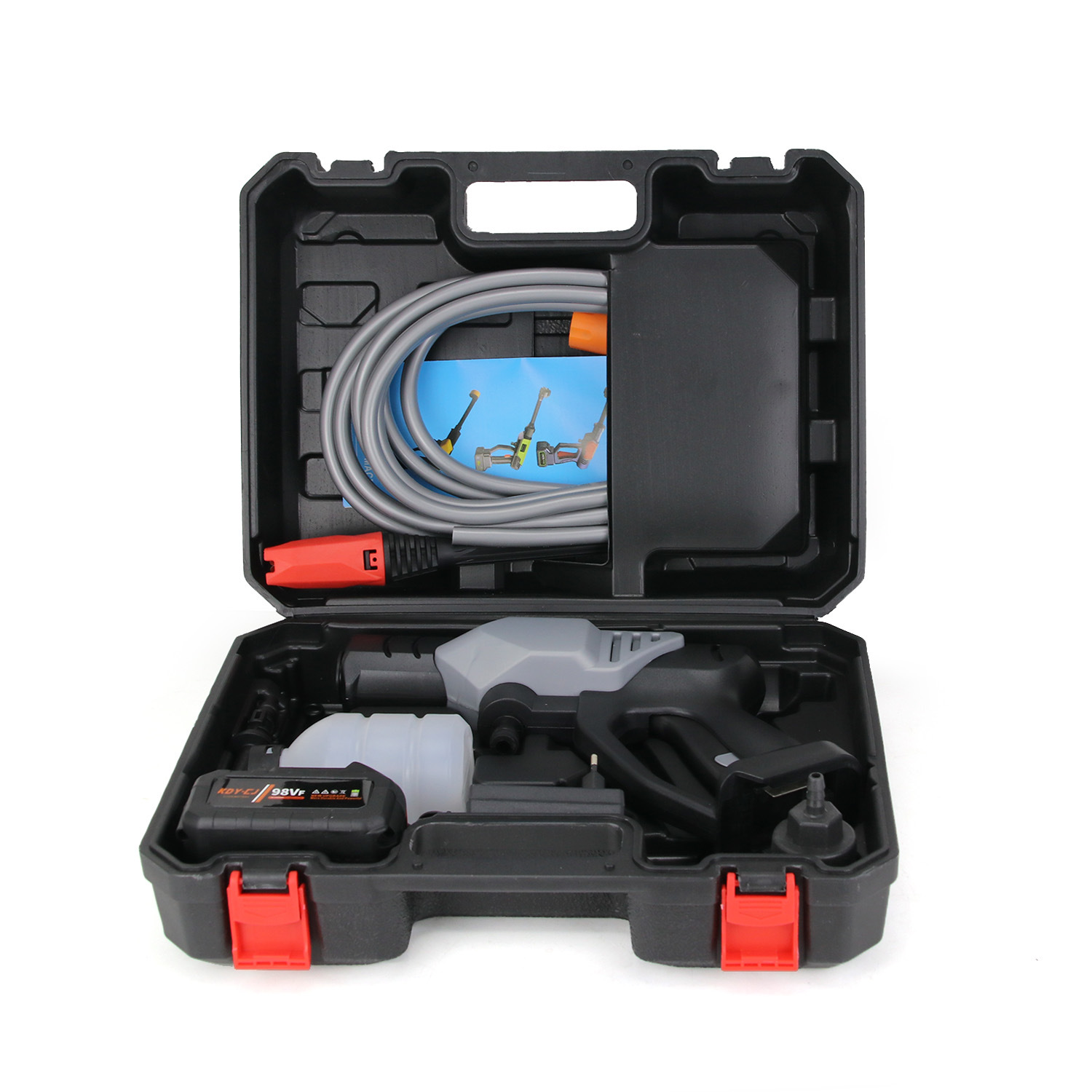 Cross-Border Search High-Pressure Car Washing Machine Wireless Lithium Battery Household Cleaning Machine Charging Automatic Cleaning Portable Water Gun