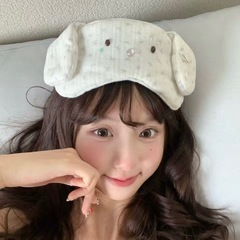 甜妹可爱小狗小猫耳朵眼罩甜美少女心百搭新款遮光眼罩睡眠眼罩