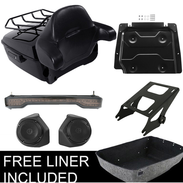 Motorcycle Accessories Suitable for Harley-Davidson Road Glide, Road King, Dual-Light Models, and High-End Tail Boxes
