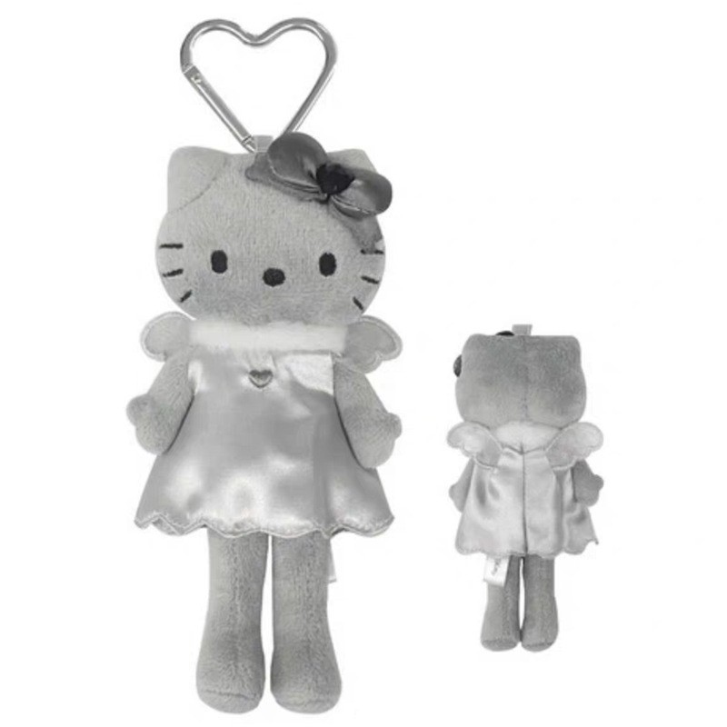 三里偶少女心長脚ユニコーン人魚貴婦人天使猫ぬいぐるみキーホルダー