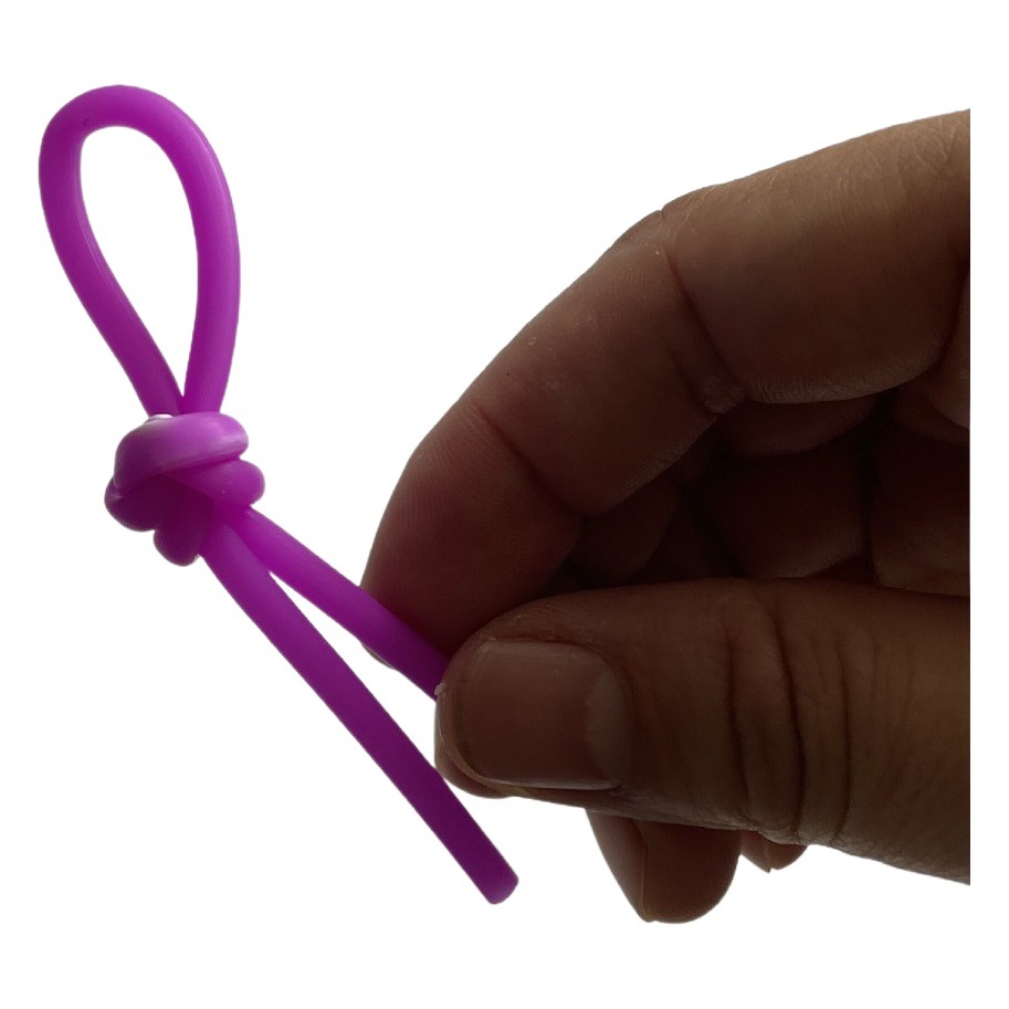Soft Silicone Shock Absorber Knot-Shaped Tennis Racket Shock Absorber, Squash Racket Shock Absorber, Anti-Vibration, Lightweight, High Elasticity