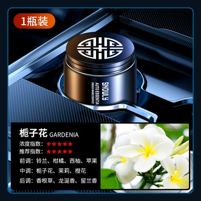 Perfplant seat rose perfume car interior decoration - iron-cover-geometric-balm-gardenia