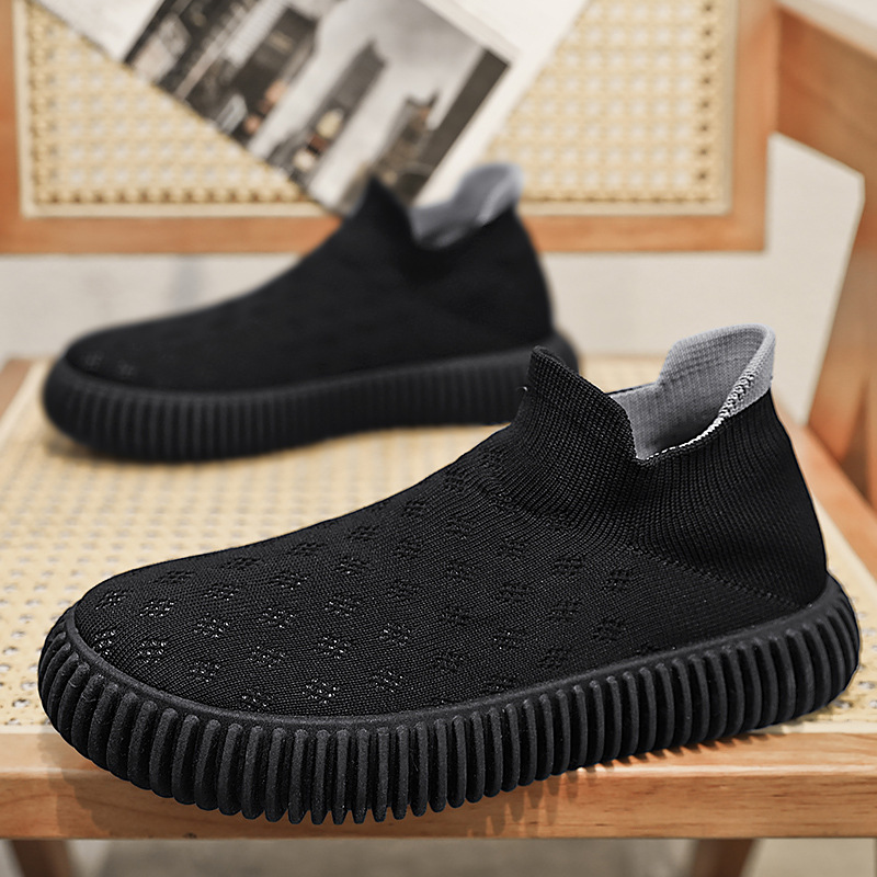 Mesh 2023 Bequeme, leichte, luftgepolsterte Sport- und Freizeitschuhe mit dicker Sohle_voghion.com
