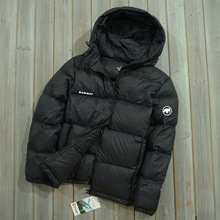 猛犸象2025冬季新款连帽加厚夹克运动面包服宽松休闲户外羽绒服