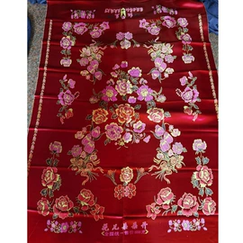 床单、被单;殡葬用品;缎类