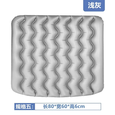 Vehicle-mounted inflatable bed: Gap Air Mattress Bed Car - light-gray-trunk-booster-pad-8060-6cm-1-repair-kit