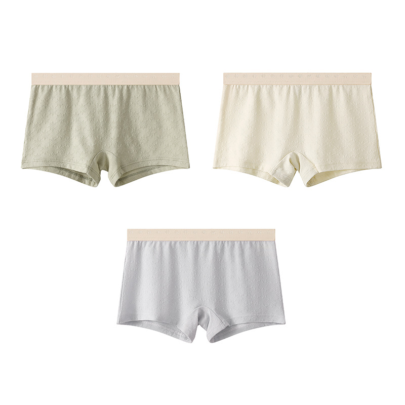 Three packs (light green + rice apricot + light gray blue)
