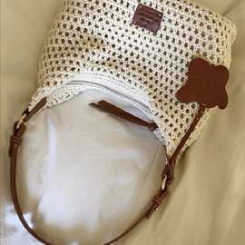 南风Chio2nd 休闲时刻托特包包女夏天慵懒风沙滩编织包单肩斜挎包