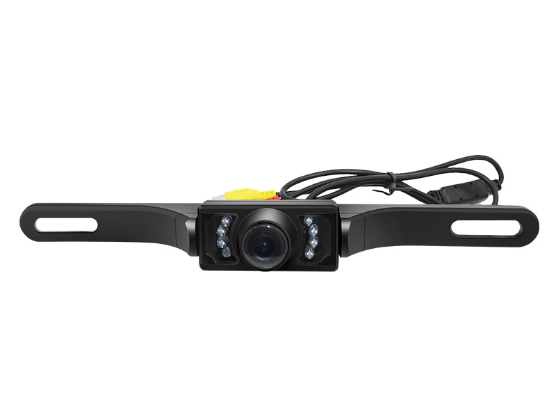 Manufacturer supplies 5inch suction cup monitor HD wireless transmitter receiver license plate 7-inch infrared car camera