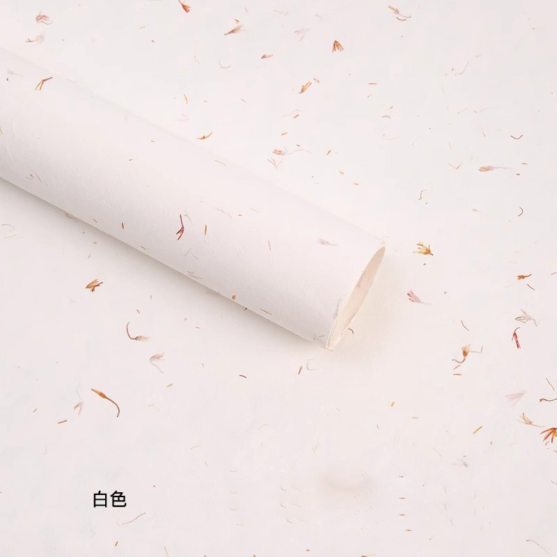 Flores desmenuzadas, pétalos reales, papel de envoltura de papel Dongba, papel de envoltura de flores, floristería de alta calidad, suministros, papel de envoltura de ramo