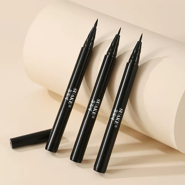 Su Anke Smooth and Quick-Drying Eyeliner That Doesn'T Leak Ink, Is Long-Lasting and Doesn'T Smudge Easily, Waterproof Eyeliner Liquid Cosmetics