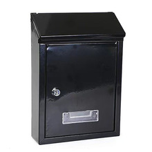 挂墙邮箱复古信箱单位家用带锁信报箱欧式庭园大号邮箱防雨意见箱