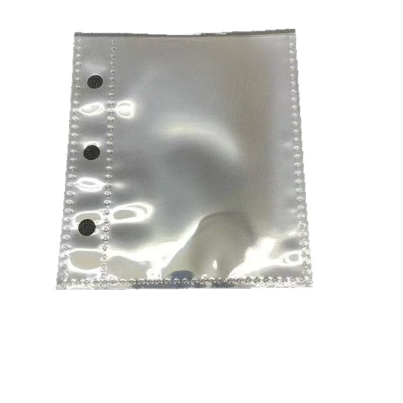 Yigongge カードブックインナーページ 3inch ルーズリーフ交換用コア PP インナーページポラロイド高透明 3 穴インスタイルミニポニーカード|undefined