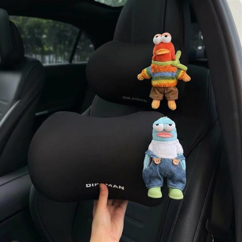 2026 New Model Bikini Bottom Car Headrest Memory Foam Car Seat Neck Pillow Cute Car Neck Support Pillow