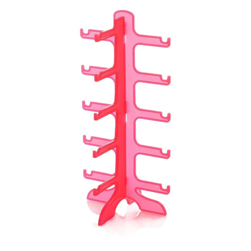 5 пар Цветных прозрачных пластиковых очков рамка солнцезащитные очки дисплей стойки стекла стол счетчик дисплей стойки