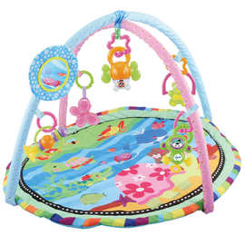 0-2岁宝宝礼盒爬行垫 益智早教支架游戏毯 婴儿宝宝蛋形健身毯