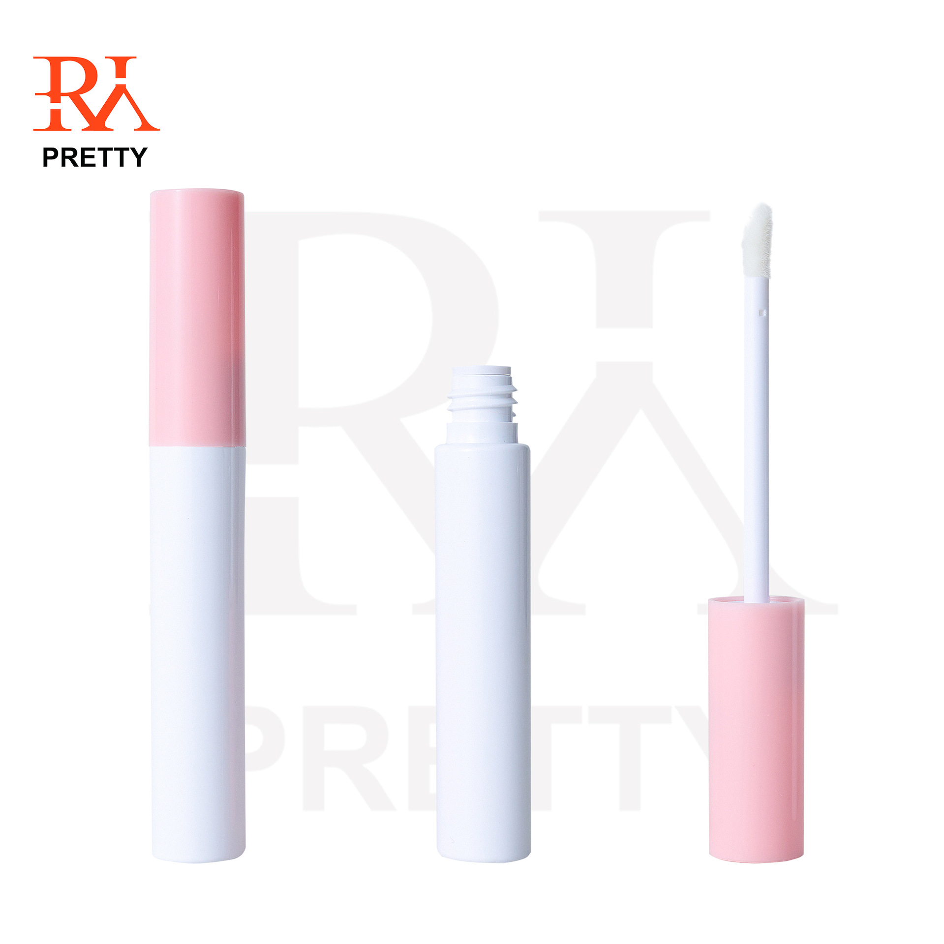 唇彩唇釉遮瑕管包材 7ml 注拉吹PET瓶 注塑粉ABS/PP盖