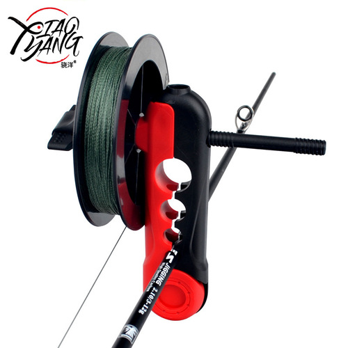 Fish Reel Uploader Fishing Line Winder Reel Multi-functional Fast Spinning Rod Casting Reel Convenient Line Coiling Fishing Accessories