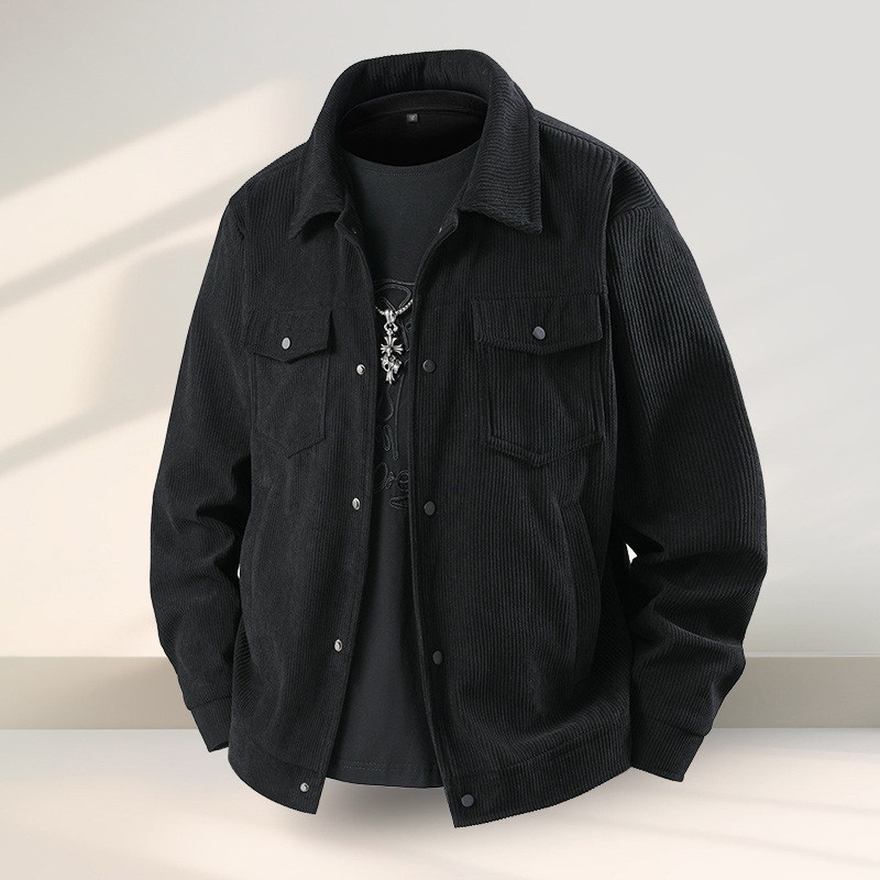 Comercio exterior al por mayor ropa de hombre de la marca de moda de primavera y otoño nuevo estilo americano rufián guapo marea deportes ocio camisa de todo fósforo exterior