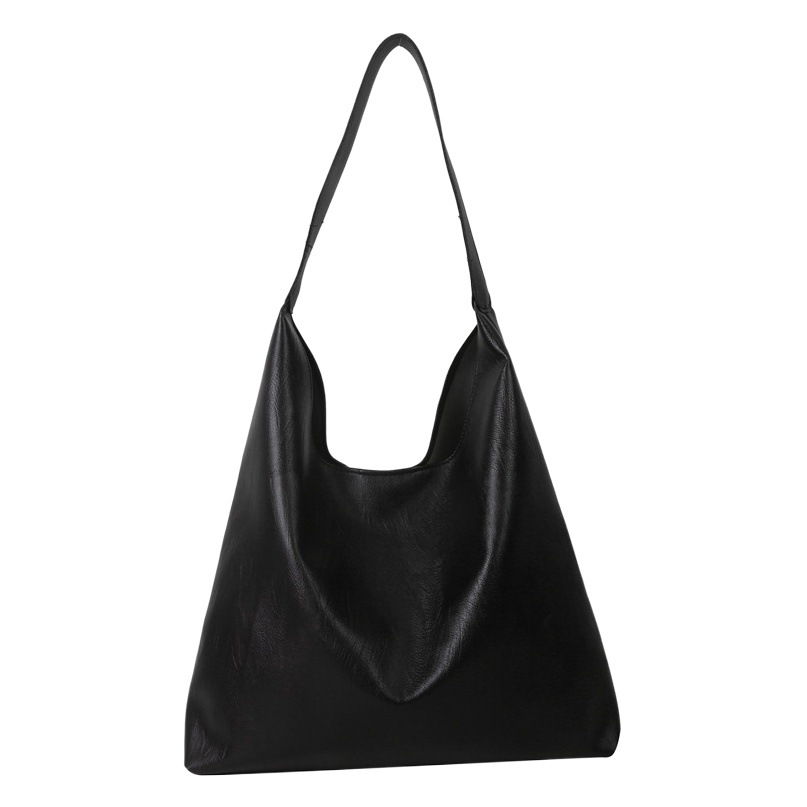 Retro de gran capacidad versátil ins estilo coreano de cercanías texturizado bolso de hombro de las mujeres 2023 otoño e invierno nuevo bolso de mano
