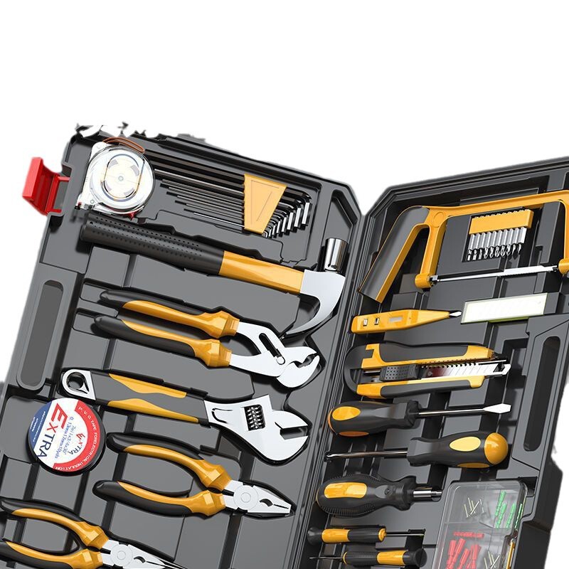 ドイツ駿威家庭用金属工具セット多機能電気木工セット工具家庭修理工具大全|undefined