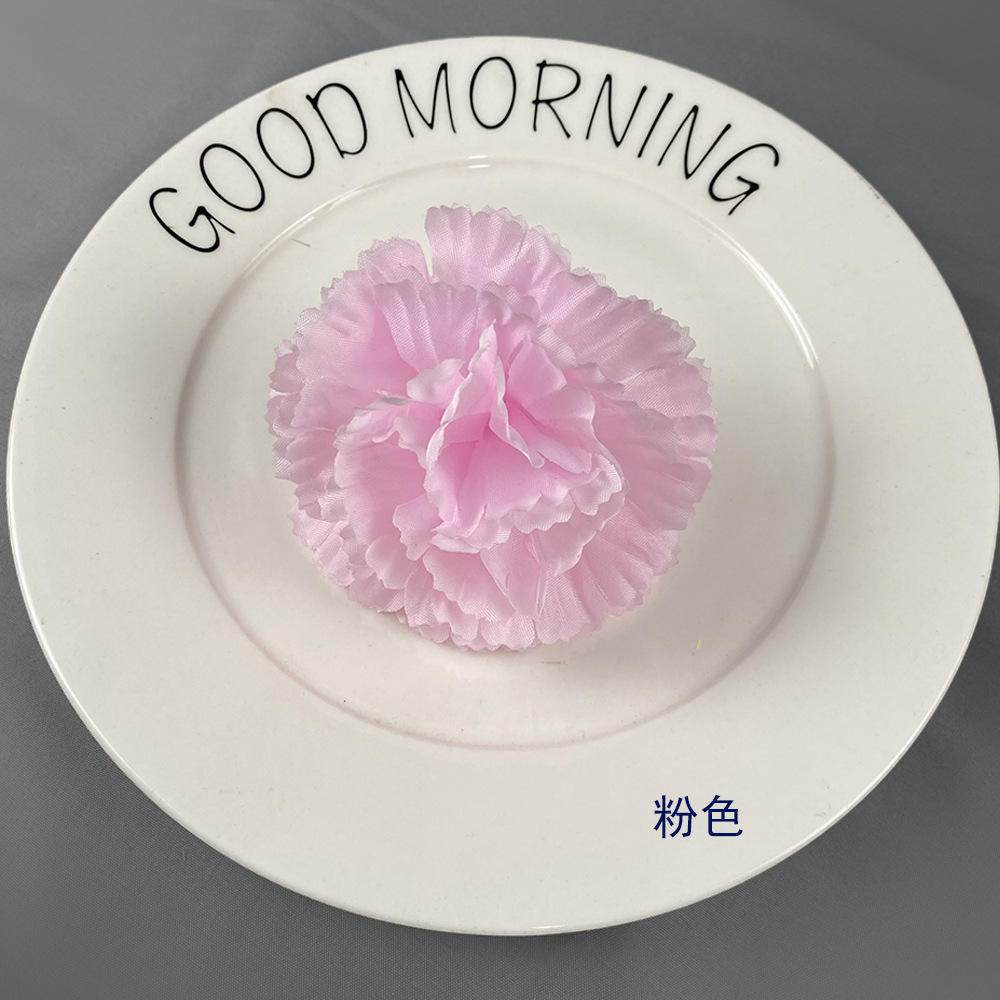 Simulación de la cabeza de la flor de clave grande ingeniería de calendula paisajismo sala de bodas del día del maestro material DIY decoración de pastel