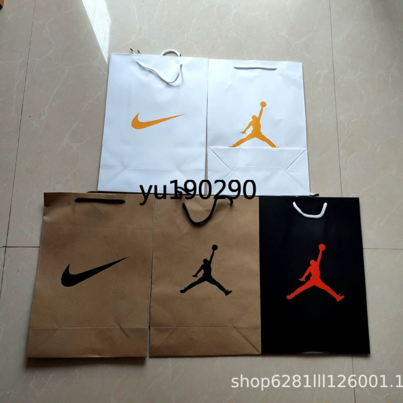 Aj nk сумка сумка бумажный мешок для одежды сумка для покупок подарочный пакет обувная коробка мешок