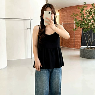 大码女装外搭针织吊带女2026秋款胖mm减龄叠穿无袖背心上衣