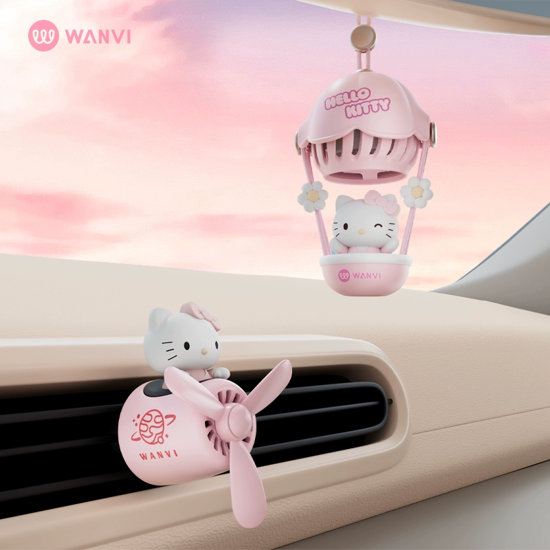 Hello Kitty, aromatherapy, airplane strongly flavoured, decorations, new collection