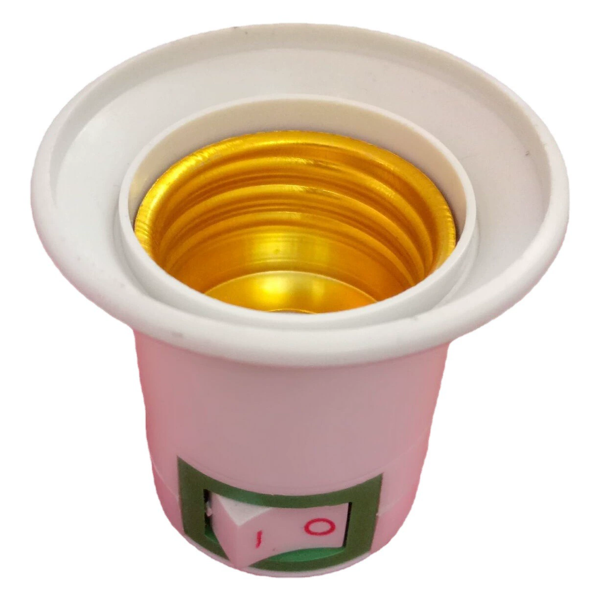 Тип внешней торговли экспорта Европейский стандарт с переключателем круглая штепсельная вилка настенного типа Мобильный держатель лампы винт E27 небольшой ночник наклоняя держатель лампы