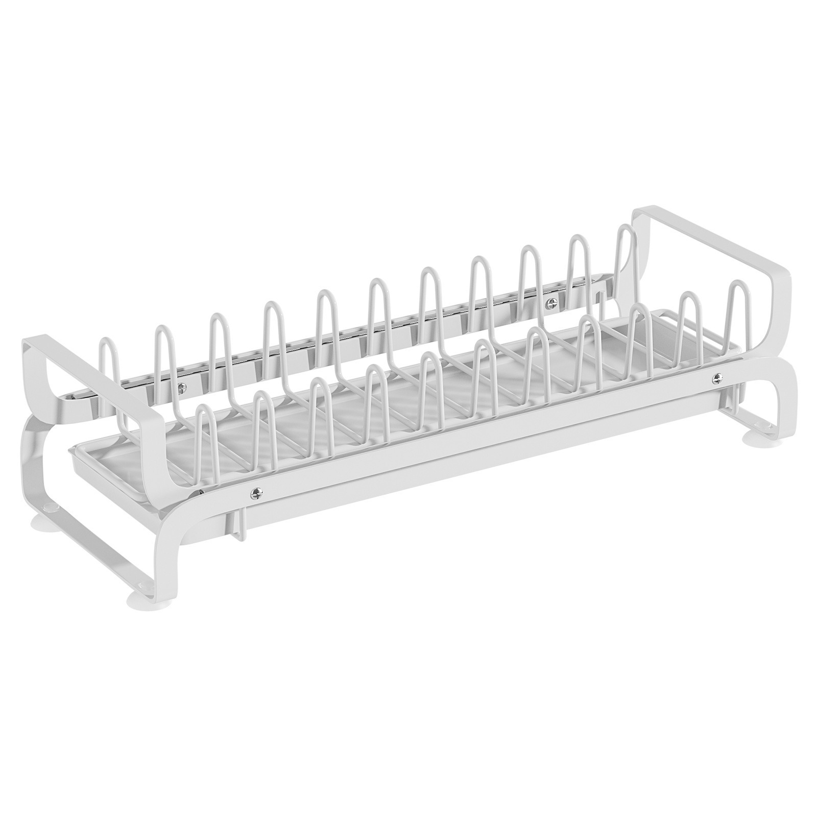 Tazos de cocina transfronterizos estante de agua estante de almacenamiento de cajones no perforados cajones pequeños platos estante de almacenamiento de platos